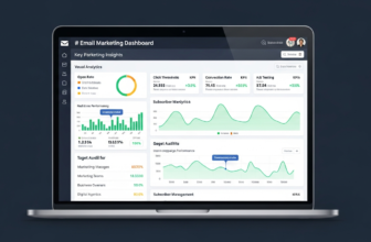 AWeber email marketing platform dashboard screenshot showing automation and analytics in 2026