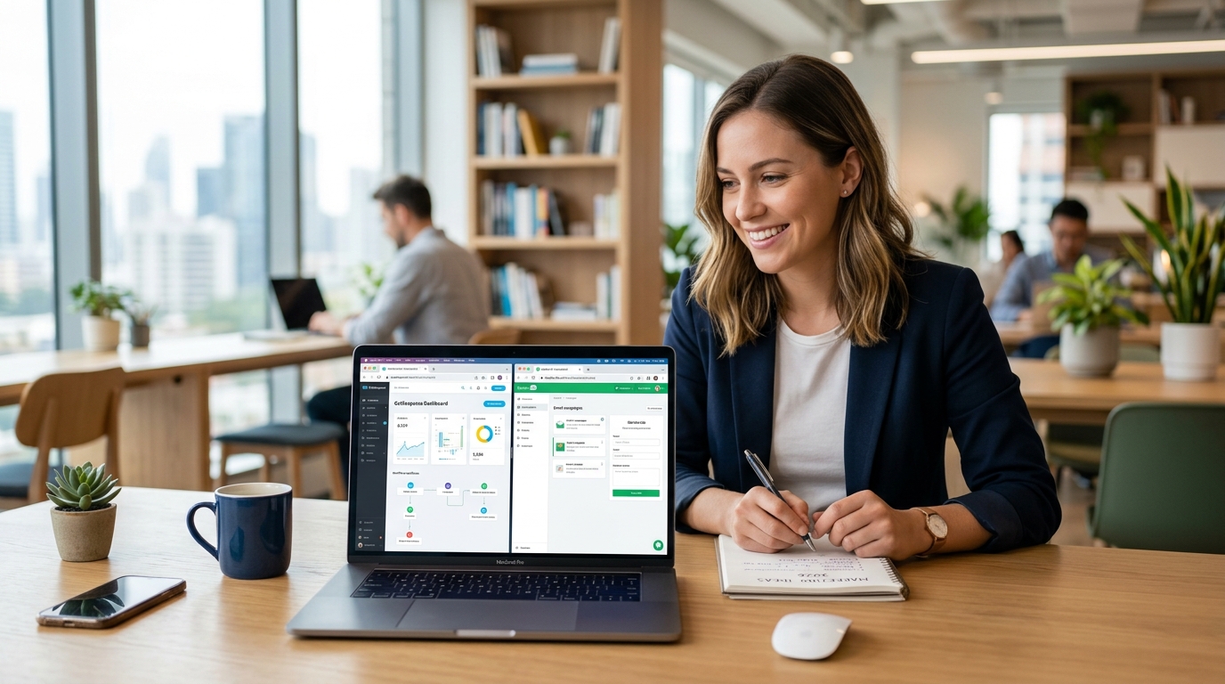 GetResponse vs Mailerlite for Beginners 2026: Which Email Tool Actually Fits New Marketers?