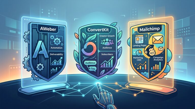 AWeber vs ConvertKit vs Mailchimp 2026: Which Email Marketing … — hero image