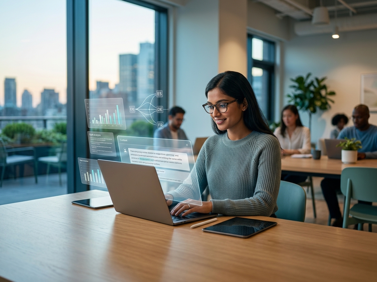 Best AI Writing Tools for Non-Native Speakers 2026 — illustration