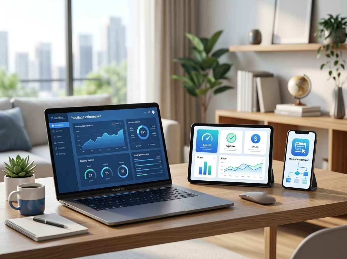 Bluehost vs Hostinger vs SiteGround 2026 - illustration