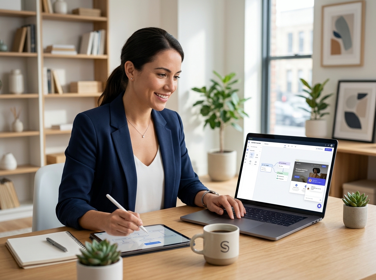 Top 5 No-Code AI Chatbot Builders for Small Business Websites ... - visual guide