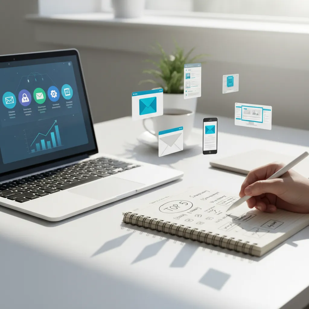 Best Free Email Marketing Tools 2026: We Tested 10+ (Top 5) — editorial image for this tooltester24.com article