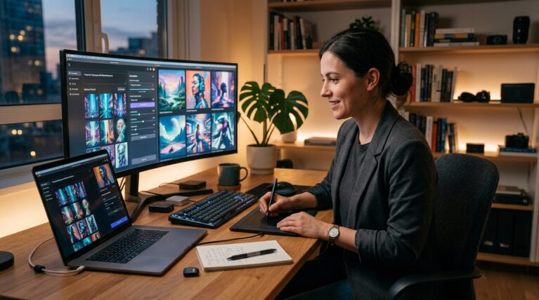 Best Free AI Image Generators in 2026: I Tested 14 Tools (Here Are the 6 That Actually Work) — hero image